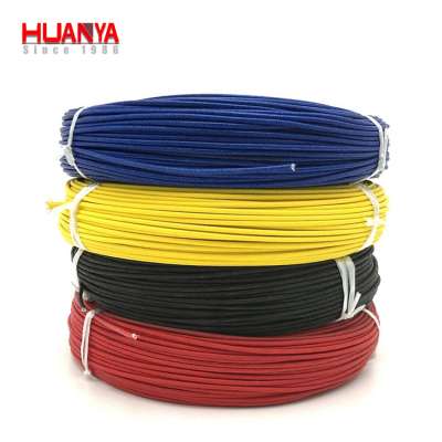 7awg High temperature Fiberglass braid silicone rubber insulation heating resistant electrical wire