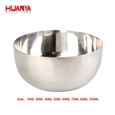 75ML 99.95%  high purity laboratory platinum evaporating dish