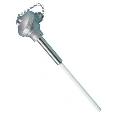 High temperature sensor Type S platinum thermocouple with  ceramic sheath