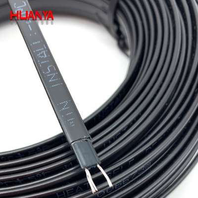 17W/m Low Temperature Self-regulating Heating Tape Snow Melting Drain Water Pipe Freeze Protection Heat Cable