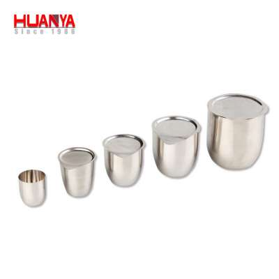 99.95% 10ml 20ml 30ml platinum crucible with lid for laboratory